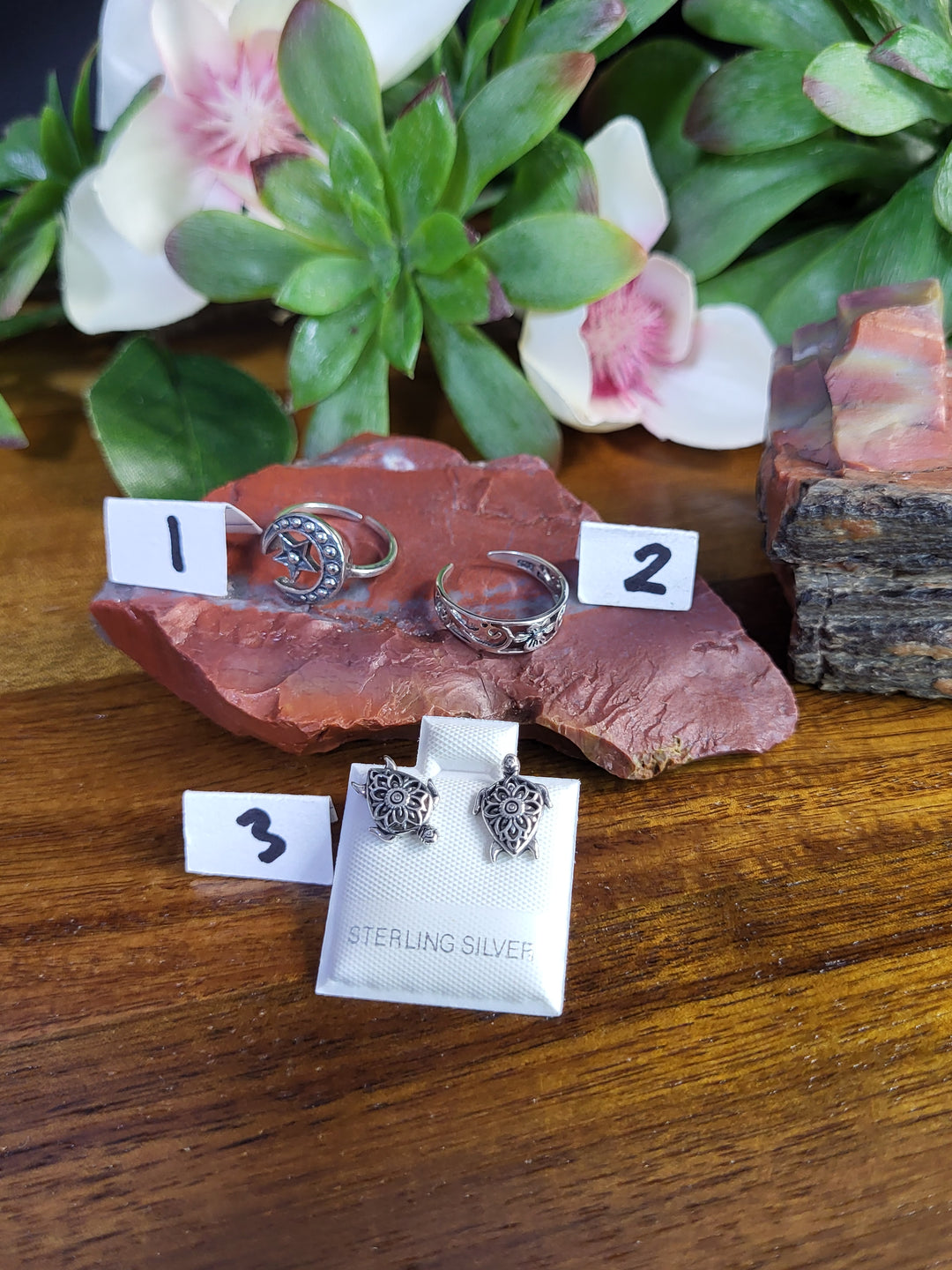 RESERVED FOR: Sweetgrl19761 7/13/24- 3 Sterling Silver Items