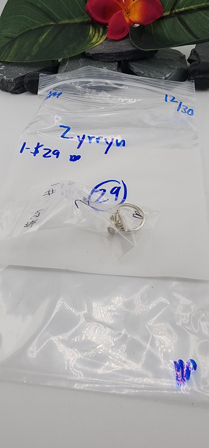 PM SHOW 48HR - RESERVED FOR: Zyrryn - 12/30/2025 tiktok Live Show -1 Sterling Silver Item