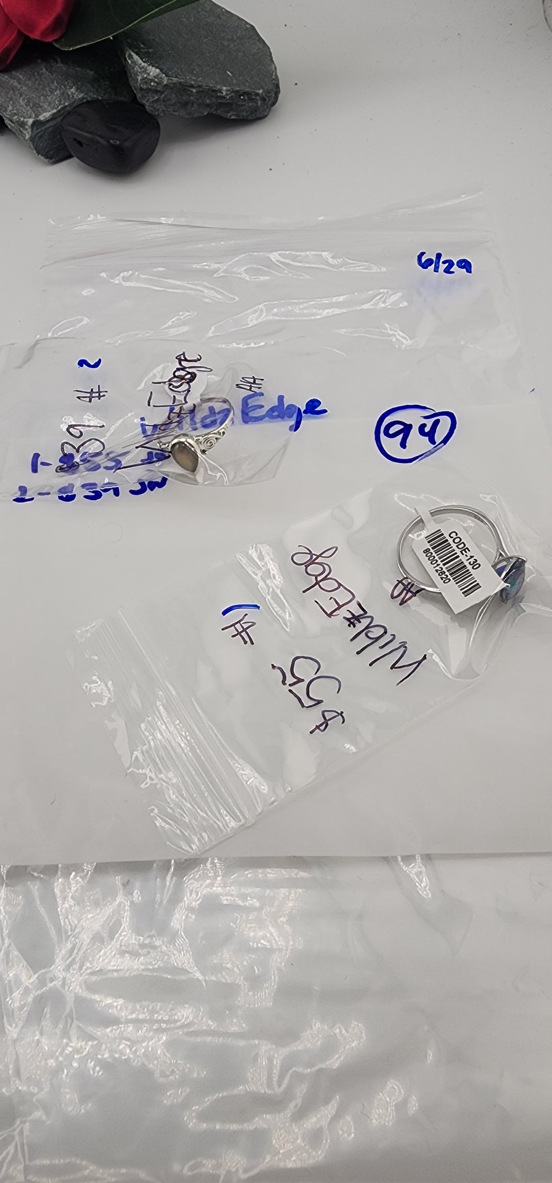 RESERVED FOR:  WildzEdge- 6/29/2025 tiktok Reservation Live Show -2 Sterling Silver Items
