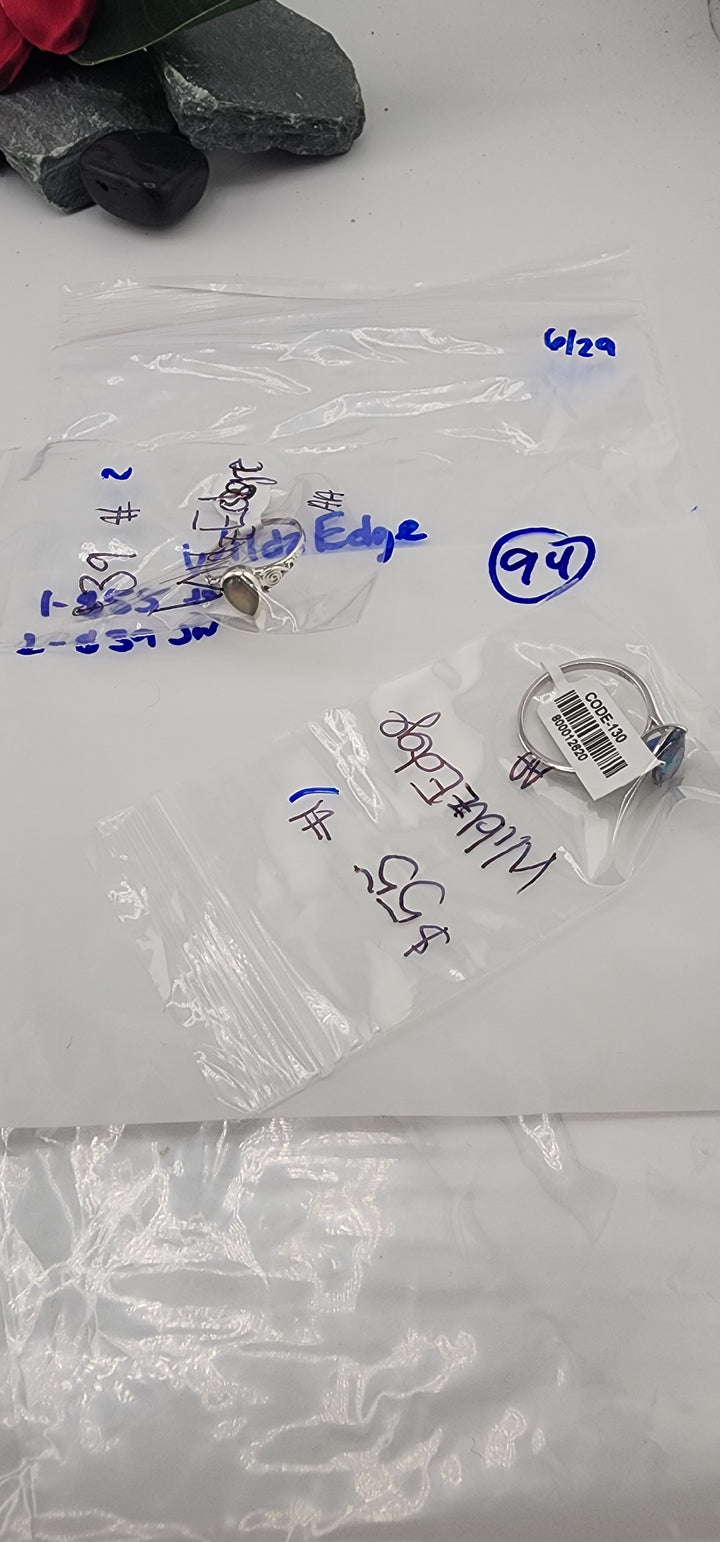 RESERVED FOR:  WildzEdge- 6/29/2025 tiktok Reservation Live Show -2 Sterling Silver Items
