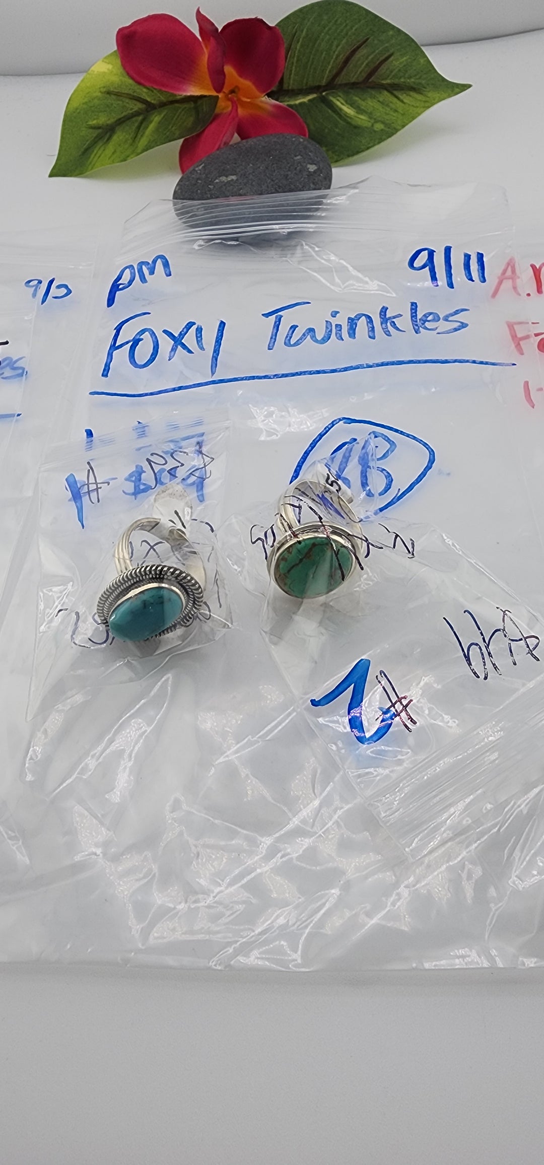 PM SHOW 48HR - RESERVED FOR: FoxyTwinkles - 9/11/2025 FL tiktok Live Show - 2 Sterling Silver Items
