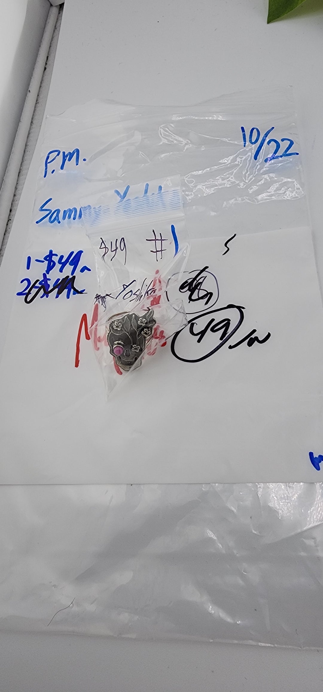 PM SHOW 48HR - RESERVED FOR: Sammy_Yoshiko - 10/22/2025 FL tiktok Live Show - 2 Sterling Silver Items