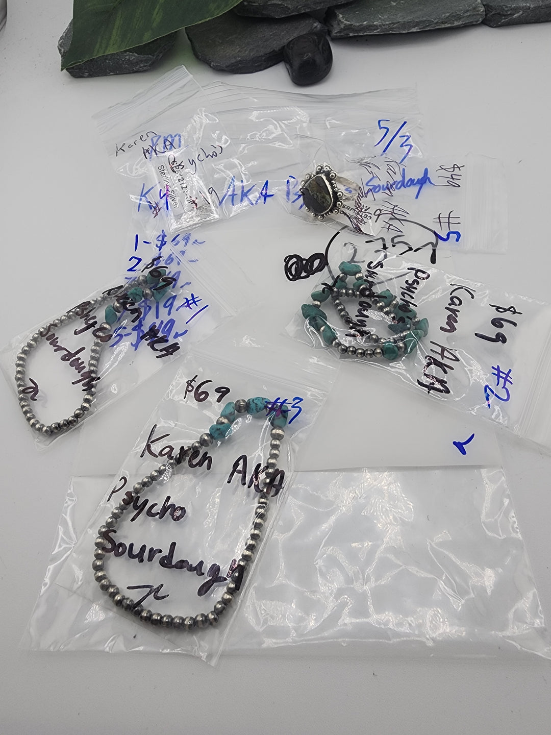 Karen AKA Psycho's Sourdough - 5/3/26 PM - 5 925 Sterling Silver Items