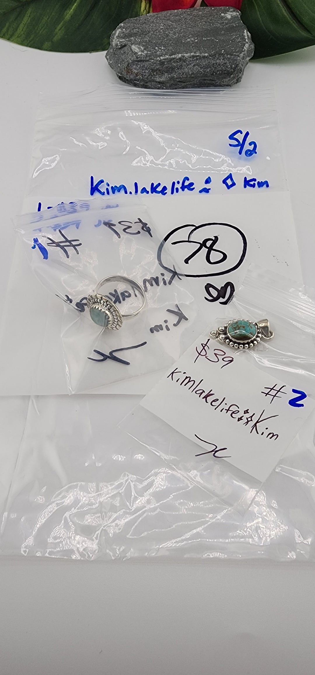 RESERVED FOR: kim.lakelife✨kim - 5/2/2025 tiktok Live Show -2  Sterling Silver Items