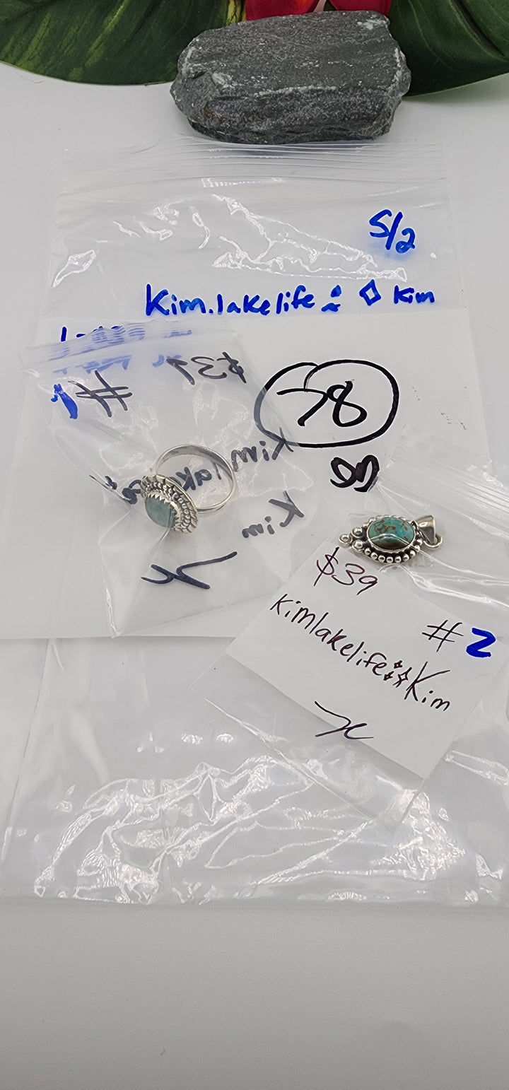 RESERVED FOR: kim.lakelife✨kim - 5/2/2025 tiktok Live Show -2  Sterling Silver Items