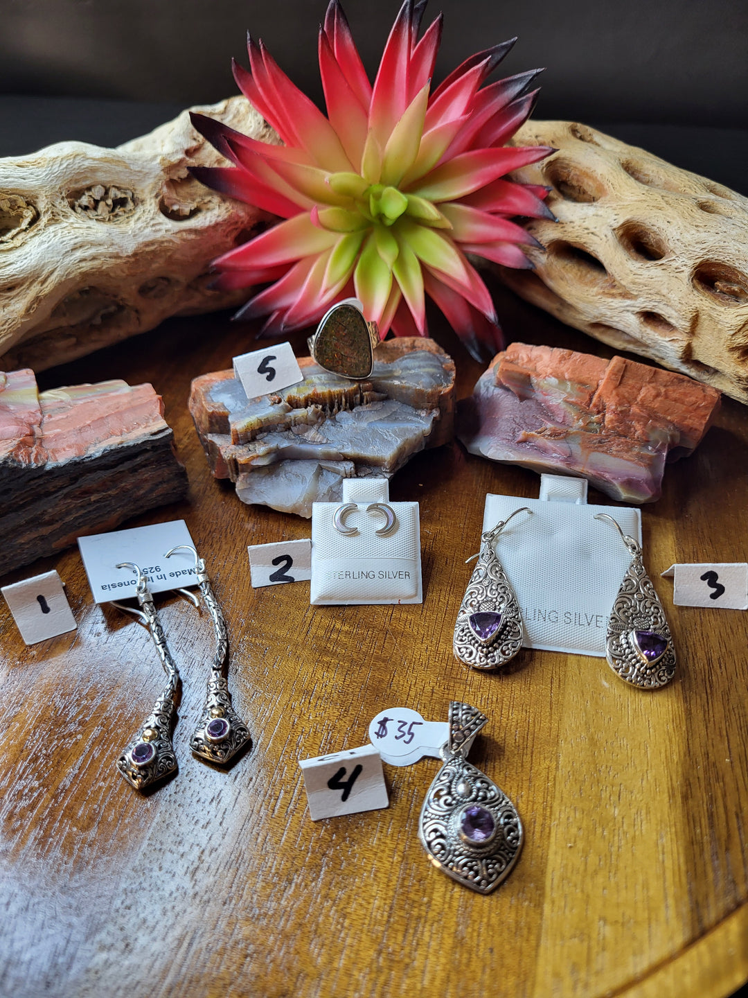 RESERVED FOR: Ashley 7/31/24- 3 Sterling Silver Items