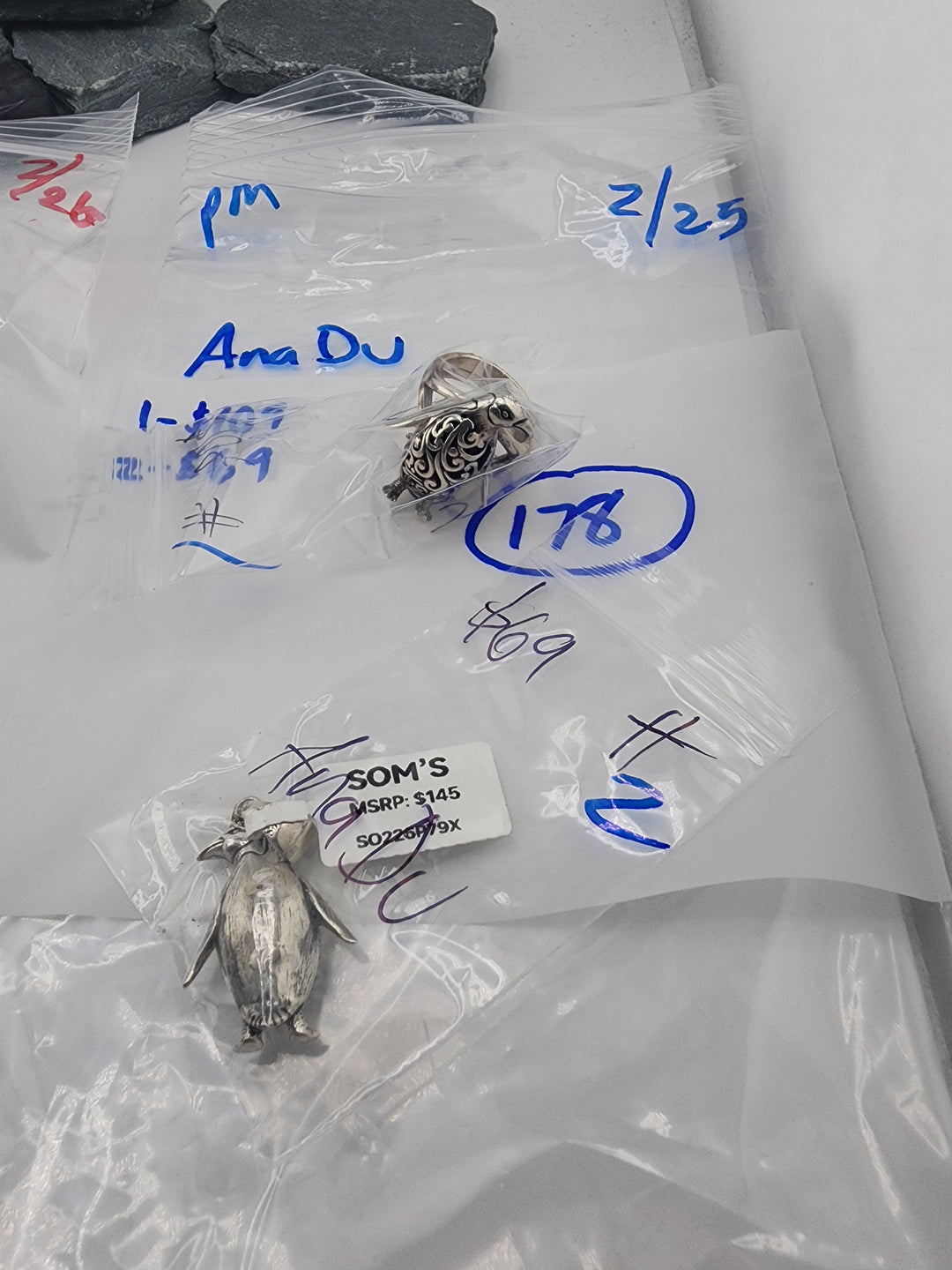 AnaDV - 2/25/26 - 2 925 Sterling Silver Items