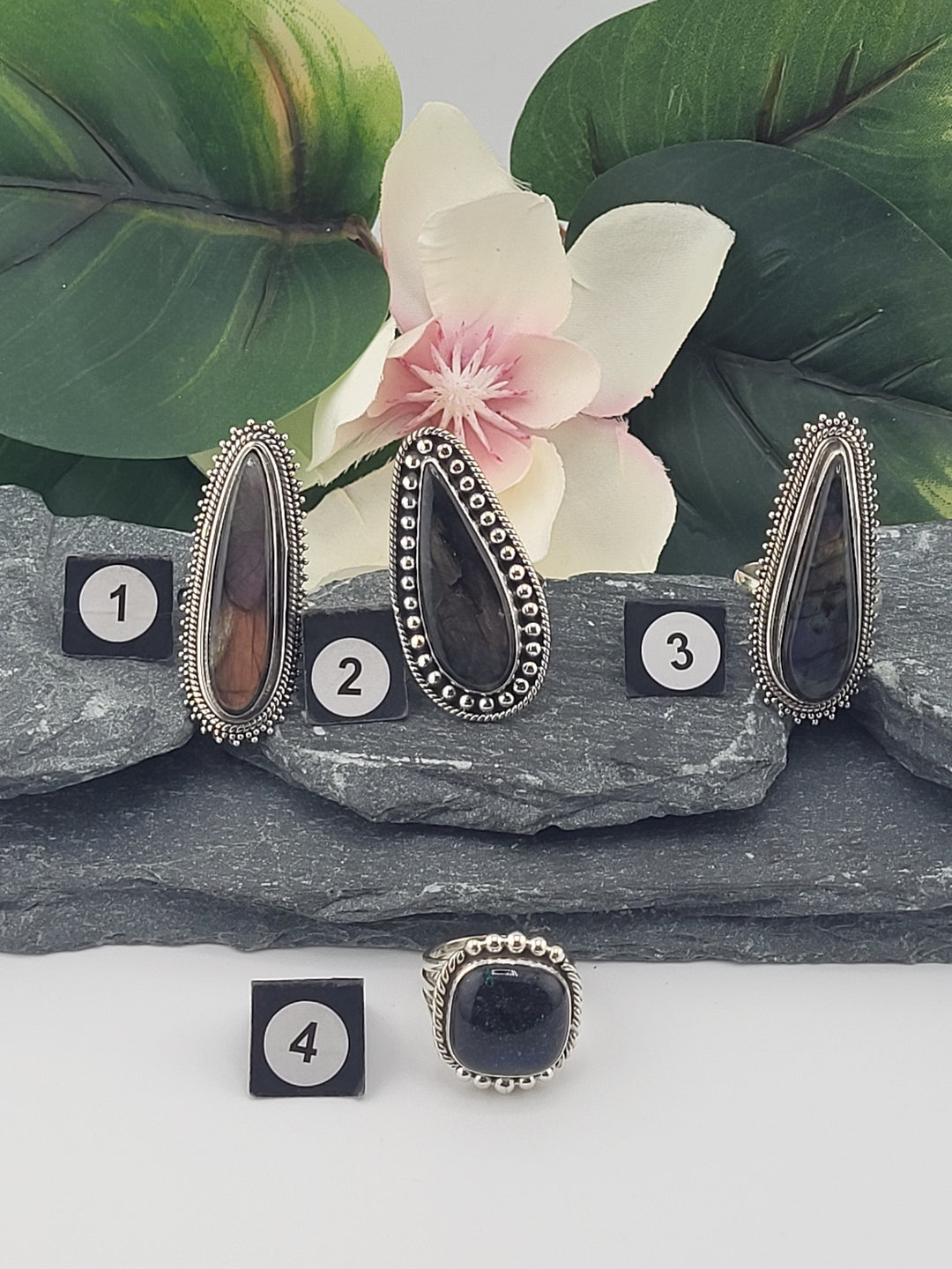 RESERVED FOR: a.k.a."AURORA" - 2/8/2025 Show - 1 Sterling Silver Items