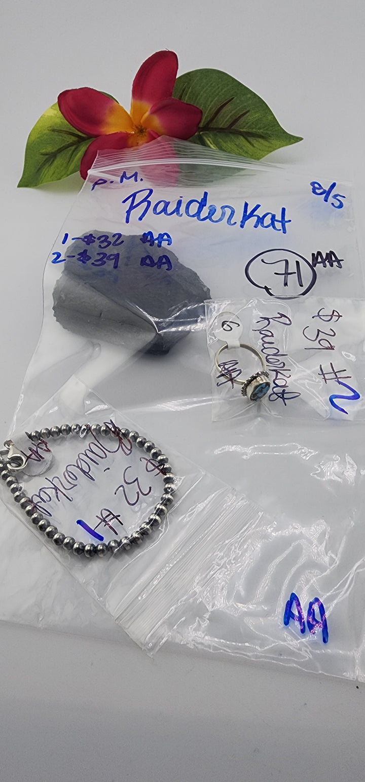 PM SHOW 48HR - RESERVED FOR: Raiderkat  - 8/5/2025 FL tiktok Live Show - 2 Sterling Silver Items
