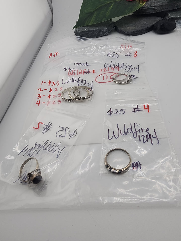 Wildfire12194- 5/14/26 - 4 925 Sterling Silver Items