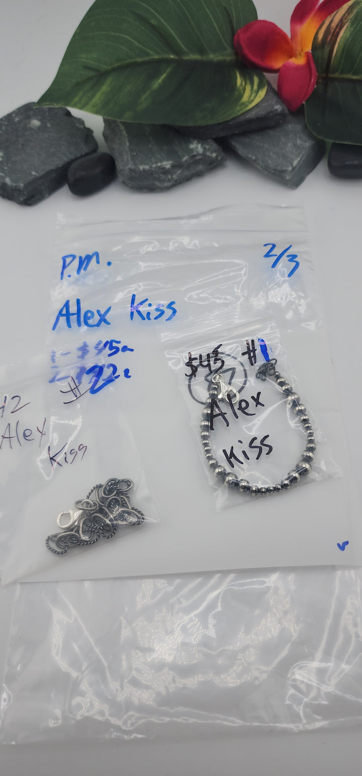 Alex Kiss - 2/3/26 - 2 925 Sterling Silver Items