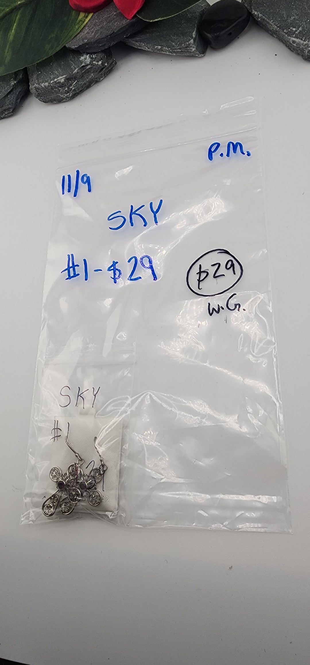 PM SHOW 48HR - RESERVED FOR: SKY - 11/9/2025 tiktok Live Show - 1 Sterling Silver Items
