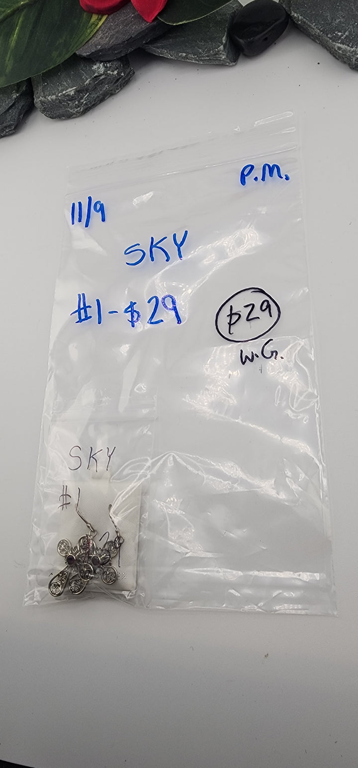 PM SHOW 48HR - RESERVED FOR: SKY - 11/9/2025 tiktok Live Show - 1 Sterling Silver Items