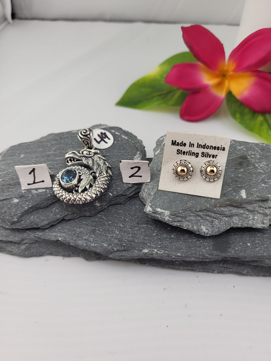 RESERVED FOR:   Carrie Michelle-11/18/2024 -2 Sterling Silver Items