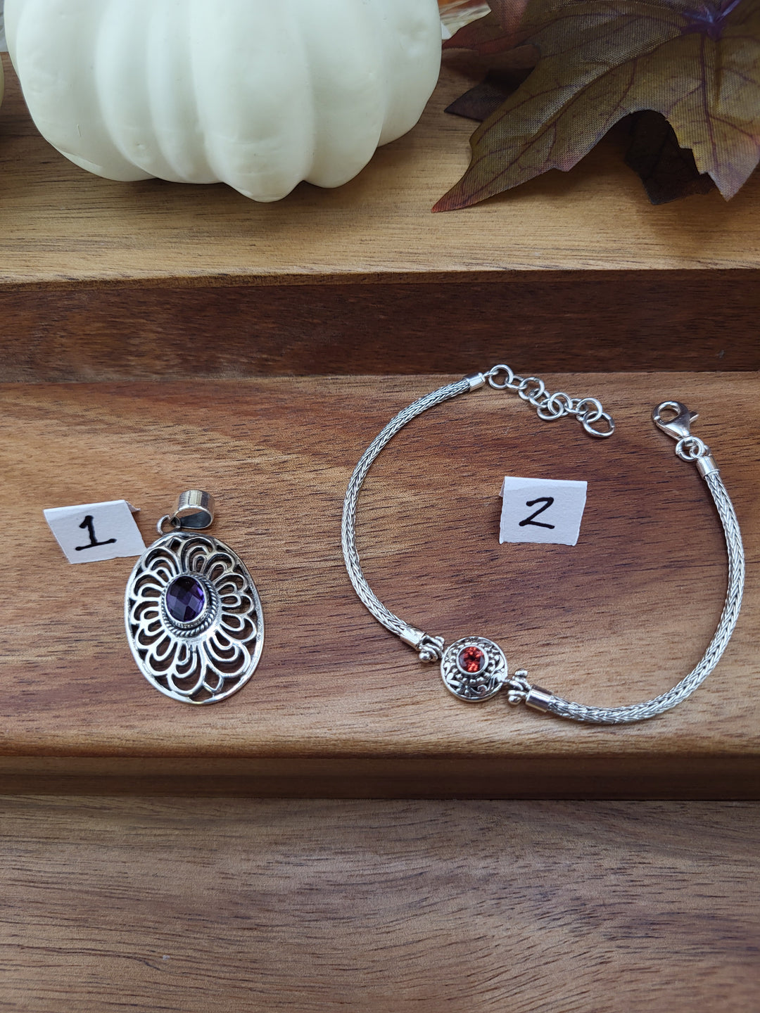 RESERVED FOR:  jessicaroca73 -10/30/2024 - 2 Sterling Silver Items