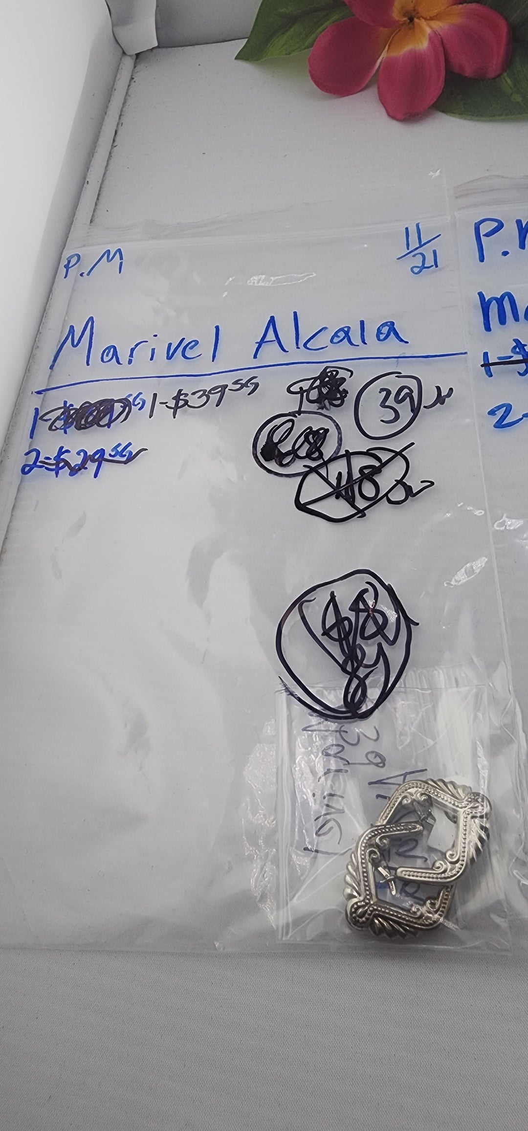 PM SHOW 48HR - RESERVED FOR: Marivel Alcala - 11/21/2025 tiktok Live Show - 1 Sterling Silver Items