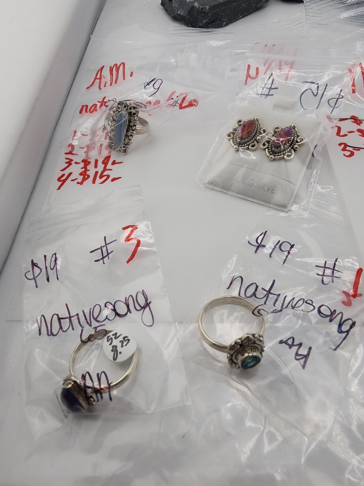 Nativesong65 - 4/14/26 - 4 925 Sterling Silver Items