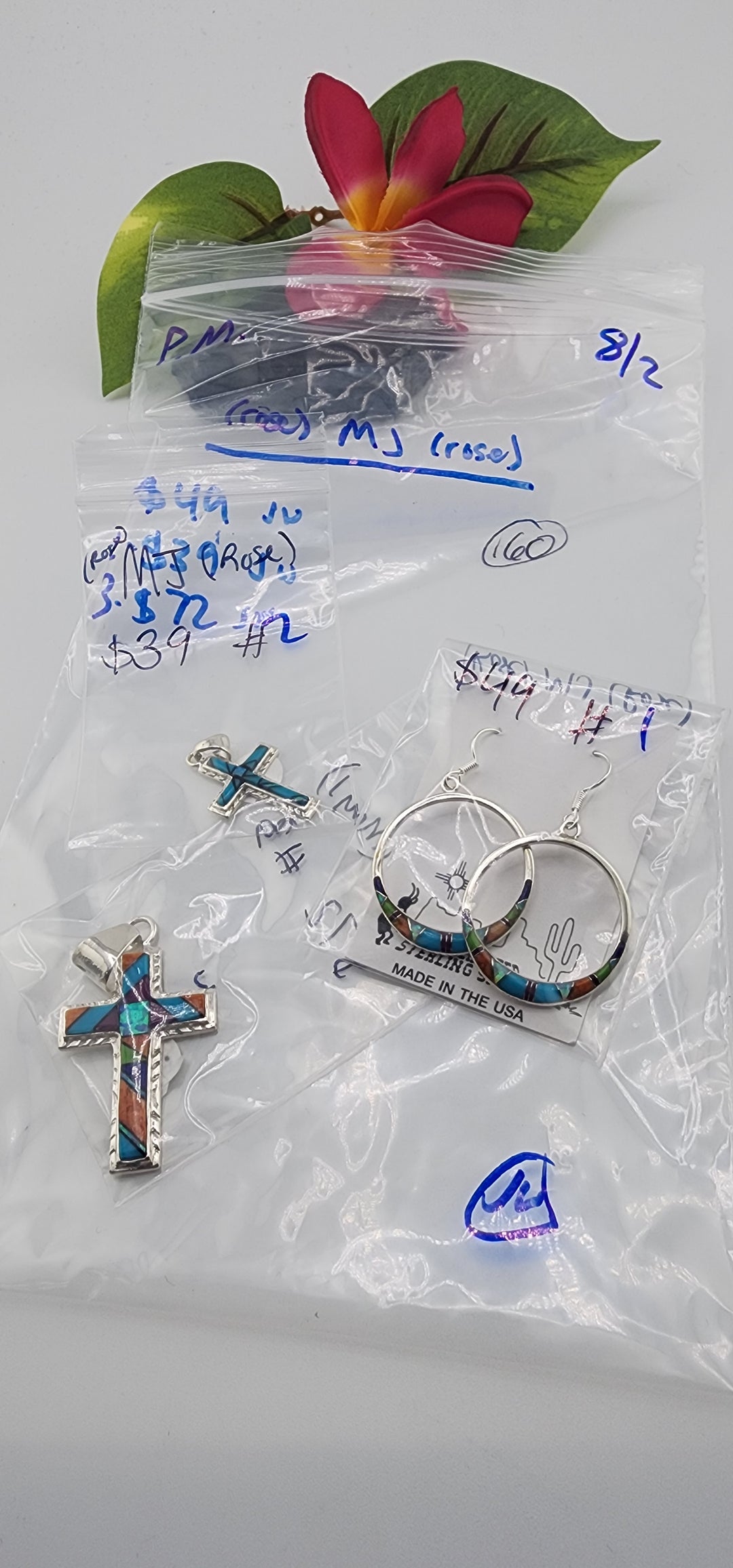 PM SHOW 48HR - RESERVED FOR:   🌹MJ (Mary J)🌹- 8/2/2025 FL tiktok Live Show - 3 Sterling Silver Items