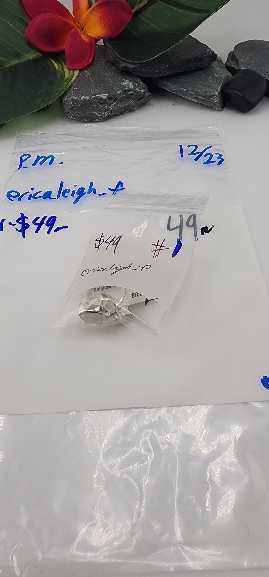 PM SHOW 48HR - RESERVED FOR: ericaleigh_f - 12/23/2025 tiktok Live Show - 1 Sterling Silver Items