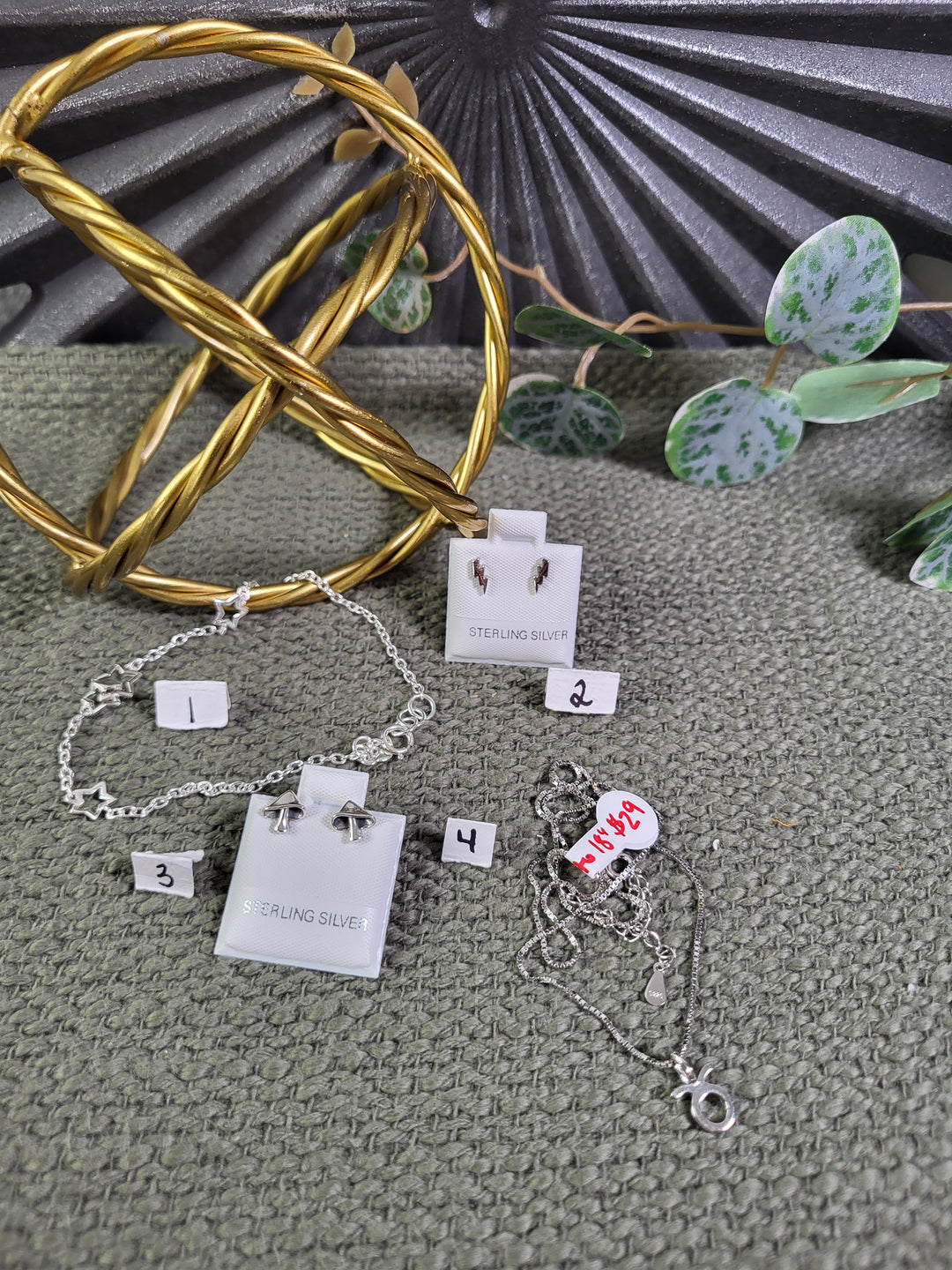 RESERVED FOR: Dawn ☀️ 8/30/2024 - 4 Sterling Silver Items
