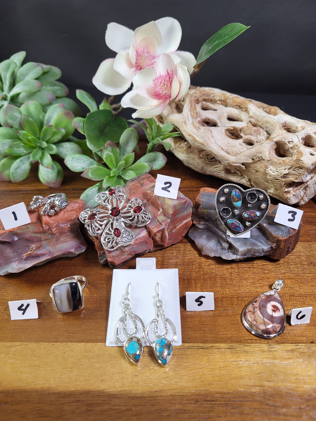 RESERVED FOR: Lulu 7/21/24- 4 Sterling Silver Items