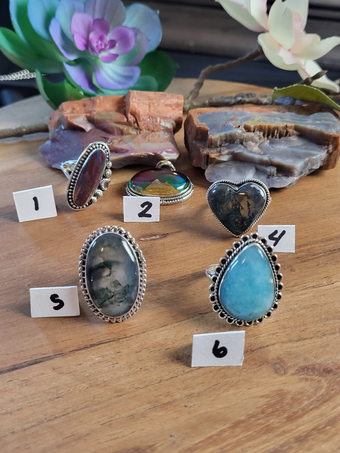 RESERVED FOR: canns11-7/6/24- 5 Sterling Silver Items
