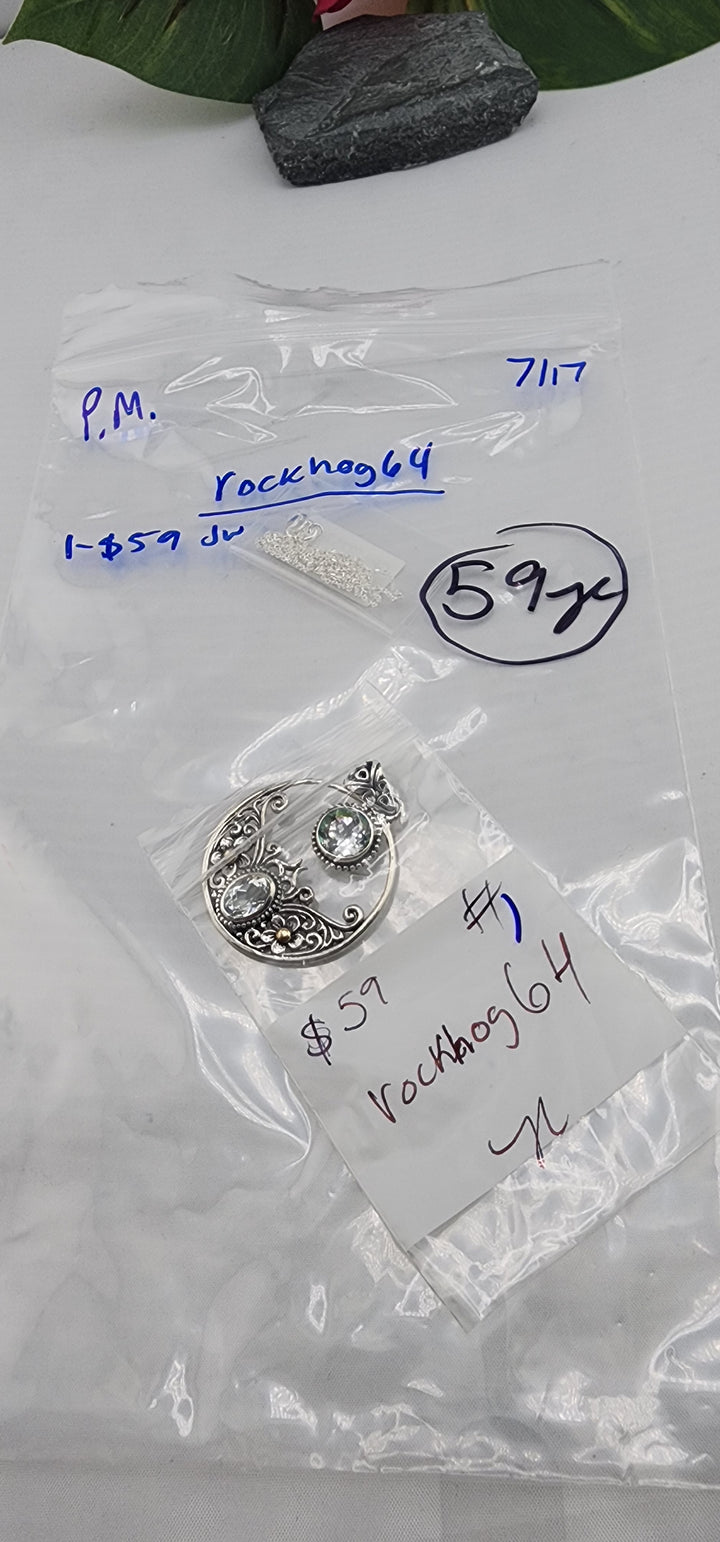PM SHOW 48HR - RESERVED FOR: rockhog64 - 7/17/2025 FL tiktok Live Show - 1 Sterling Silver Items
