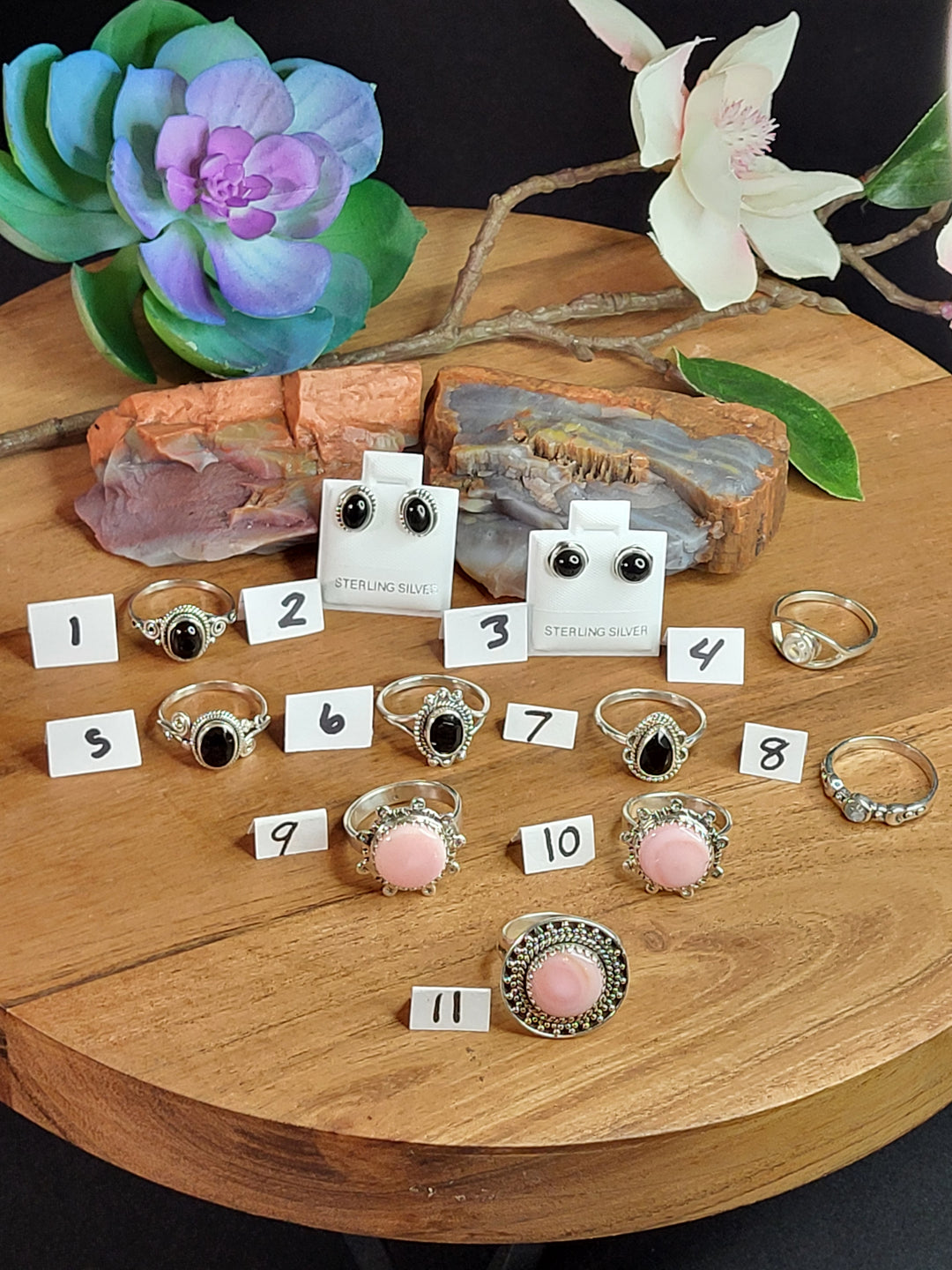 RESERVED FOR: Bee_Bee_girl-7/5/24- 8 Sterling Silver Items