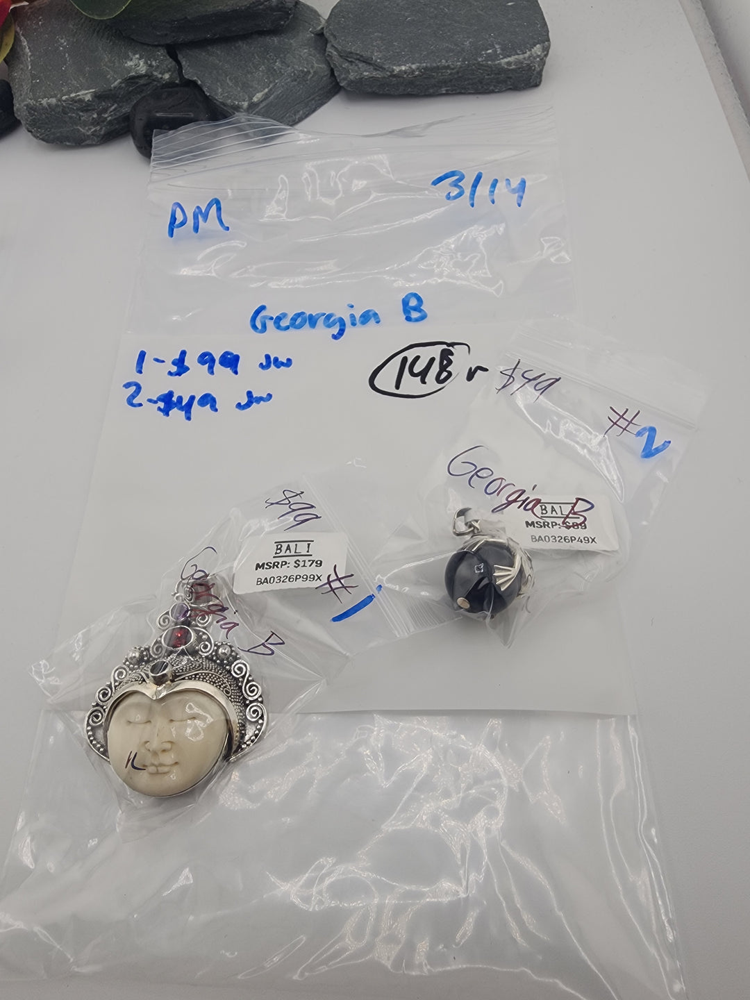 Georgia B- 3/14/26 -2 925 Sterling Silver Items