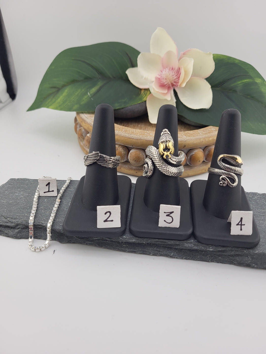 RESERVED FOR:   Kathia Rivas-12/07/2024 - 2 Sterling Silver Items