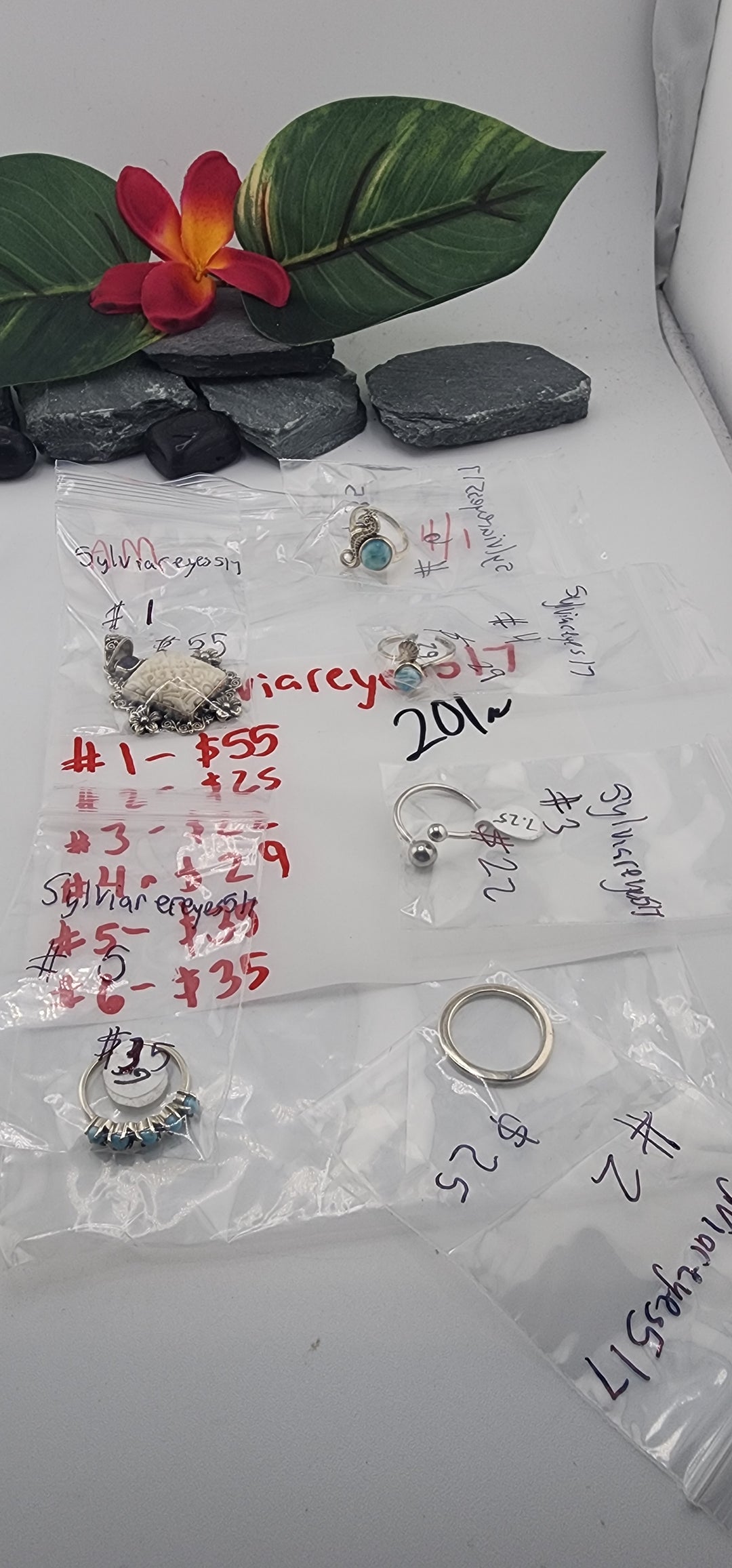 Sylviareyes517- 4/1/26 - 6 925 Sterling Silver Items