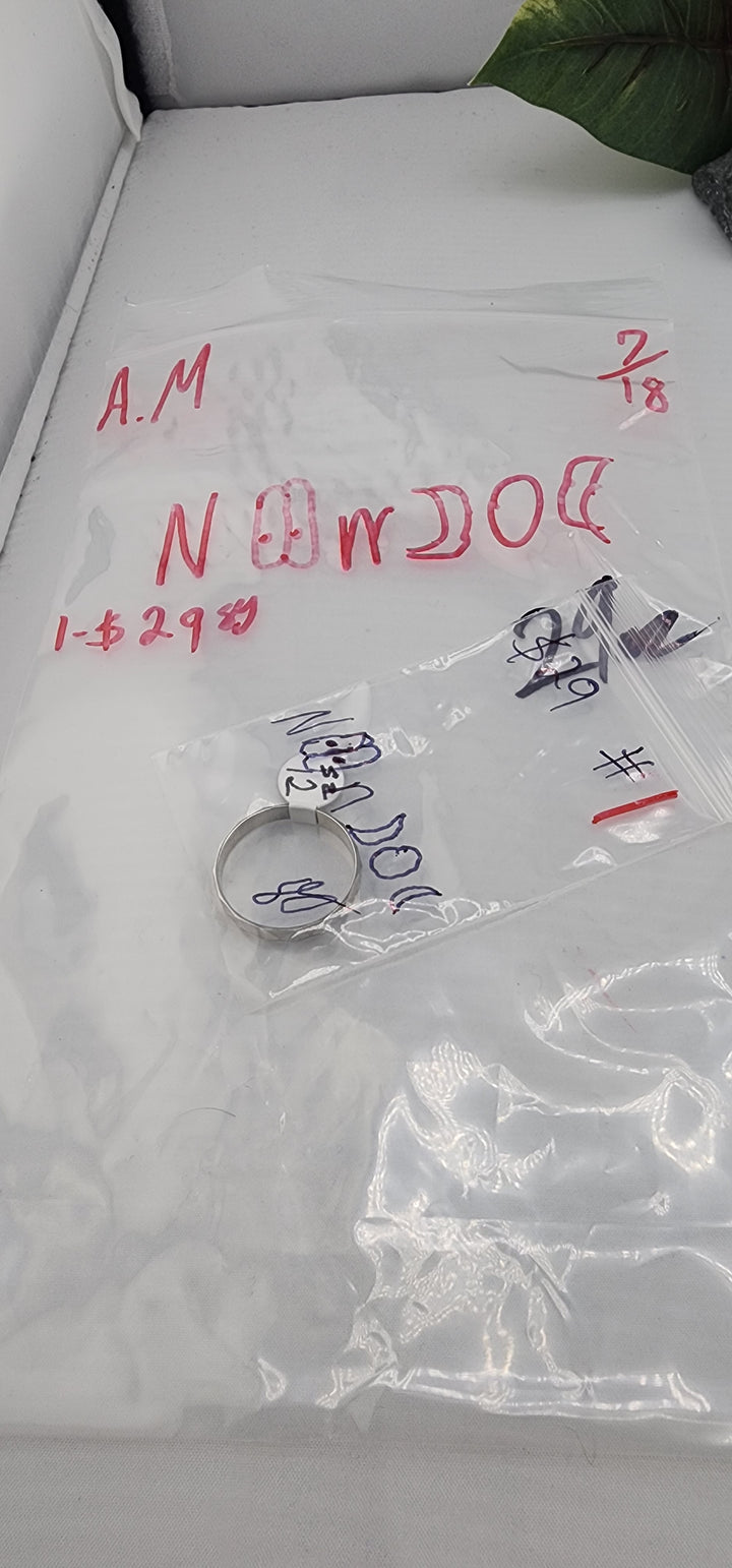 AM SHOW 48HR - RESERVED FOR: N👀N🌛🌝🌜 - 7/18/2025 FL tiktok Live Show - 1 Sterling Silver Items