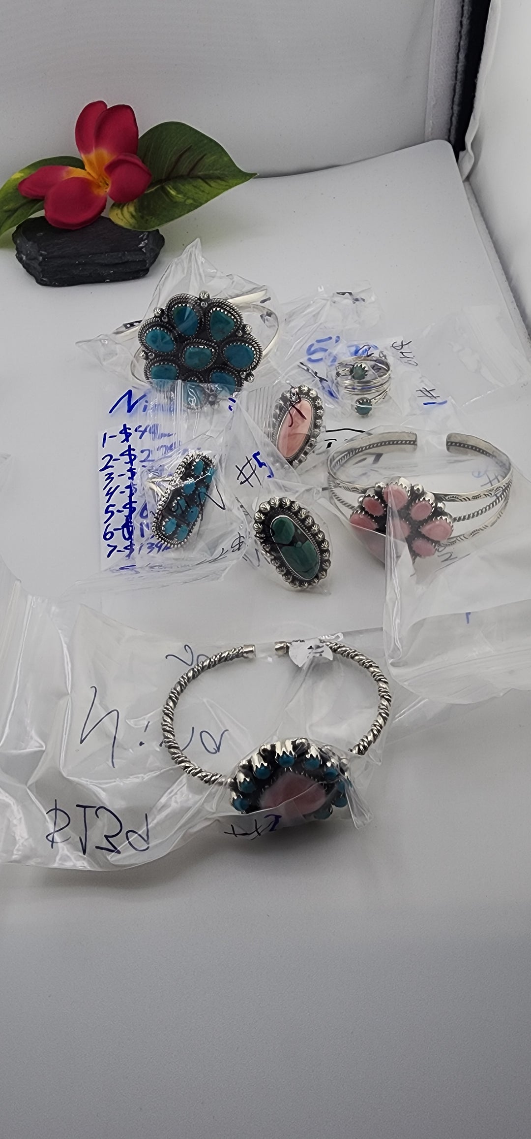 RESERVED FOR: Nina - 5/30/2025 tiktok Live Show - 7 Sterling Silver Items