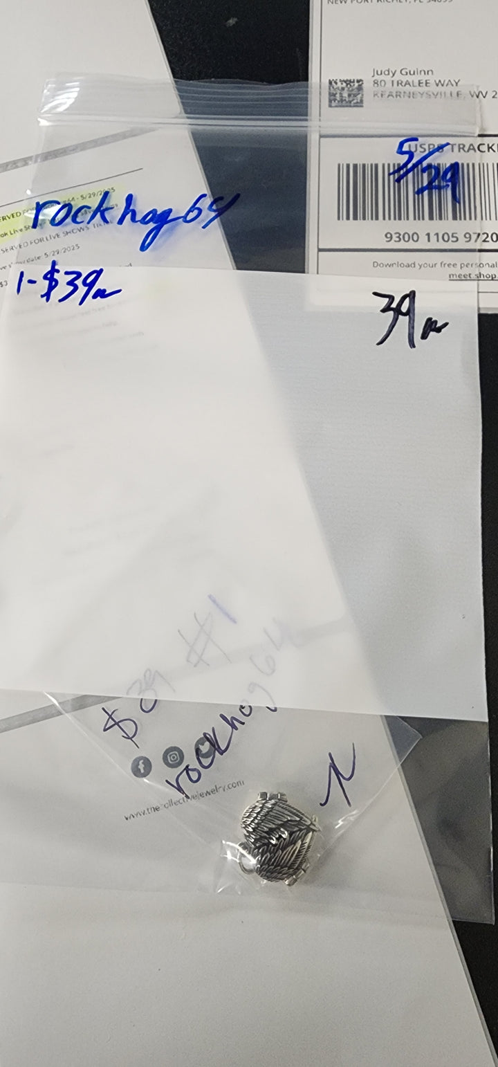 RESERVED FOR: rockhog64 - 5/29/2025 tiktok Live Show - 1 Sterling Silver Items