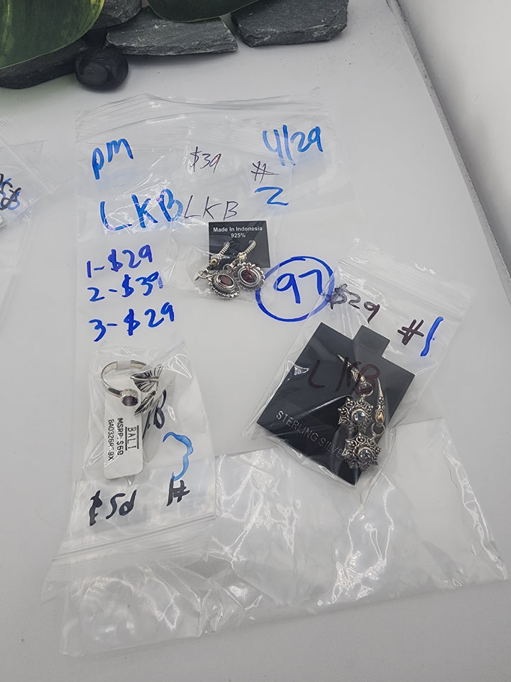 LKB - 4/29/26 PM - 3 925 Sterling Silver Items