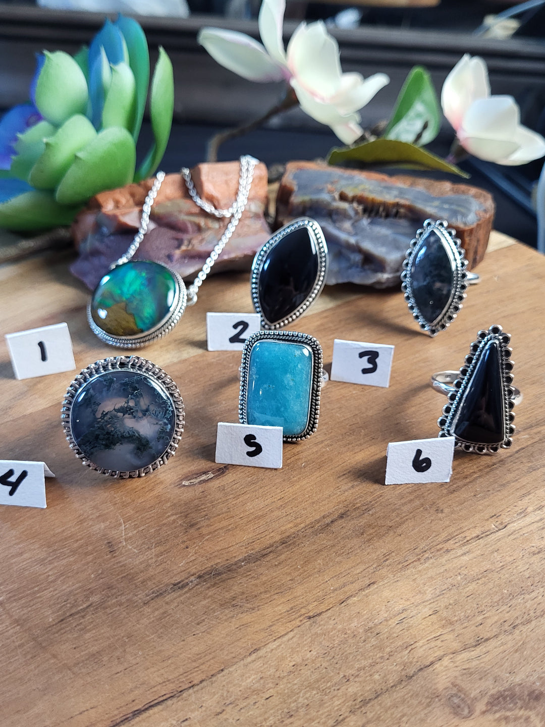 RESERVED FOR: Mel B- 7/6/24-  4 Sterling Silver Items