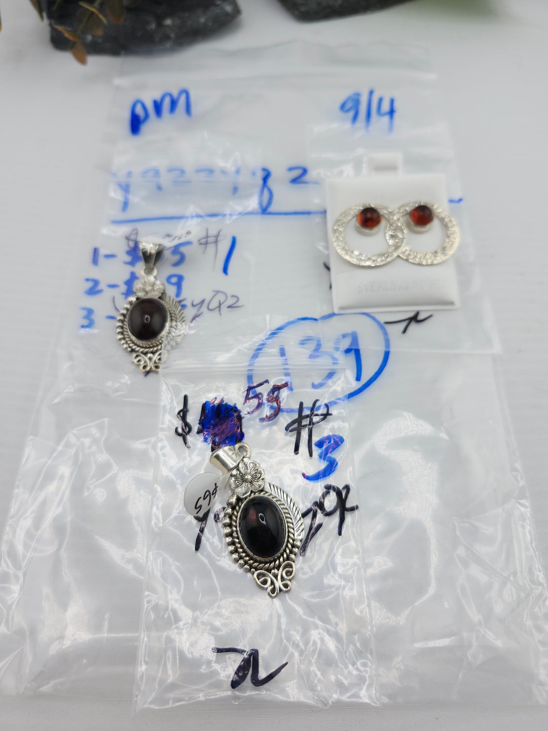 PM SHOW 48HR - RESERVED FOR: yazzyq2 - 9/04/2025 FL tiktok Live Show - 3 Sterling Silver Items