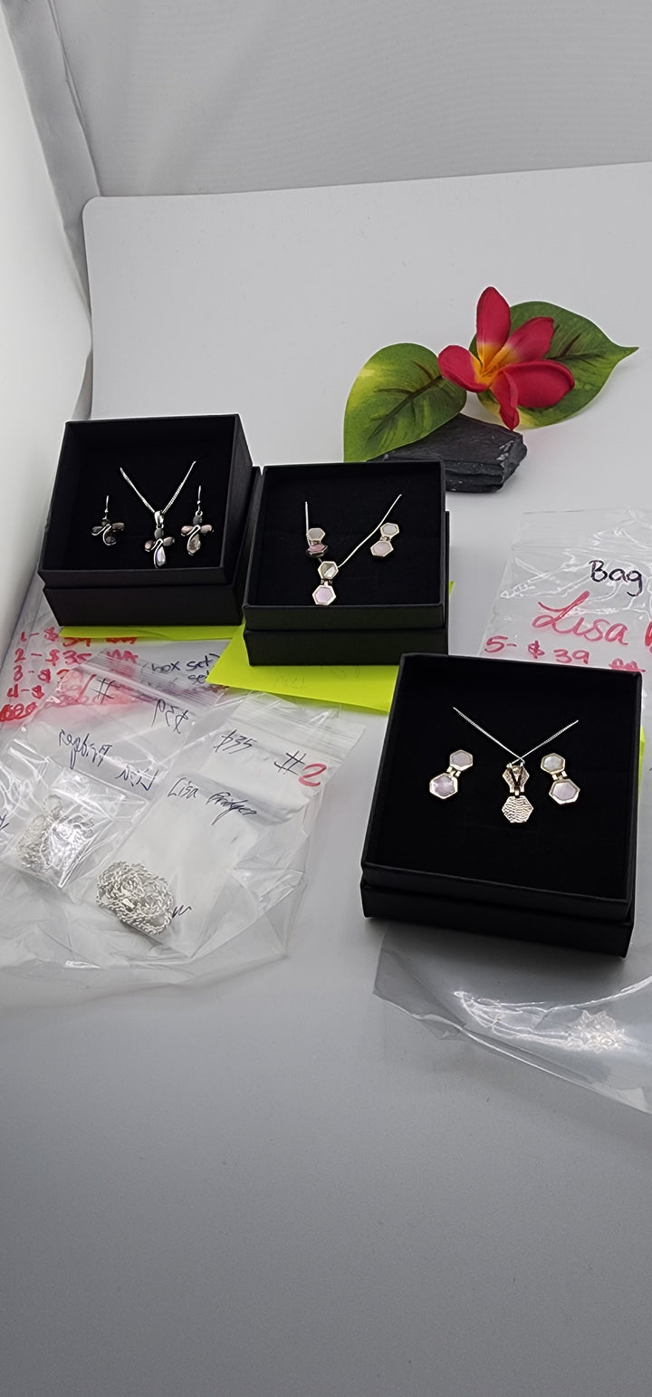 AM SHOW 48HR - RESERVED FOR: Lisa Bridges - 8/1/2025 FL tiktok Live Show - 5 Sterling Silver Items