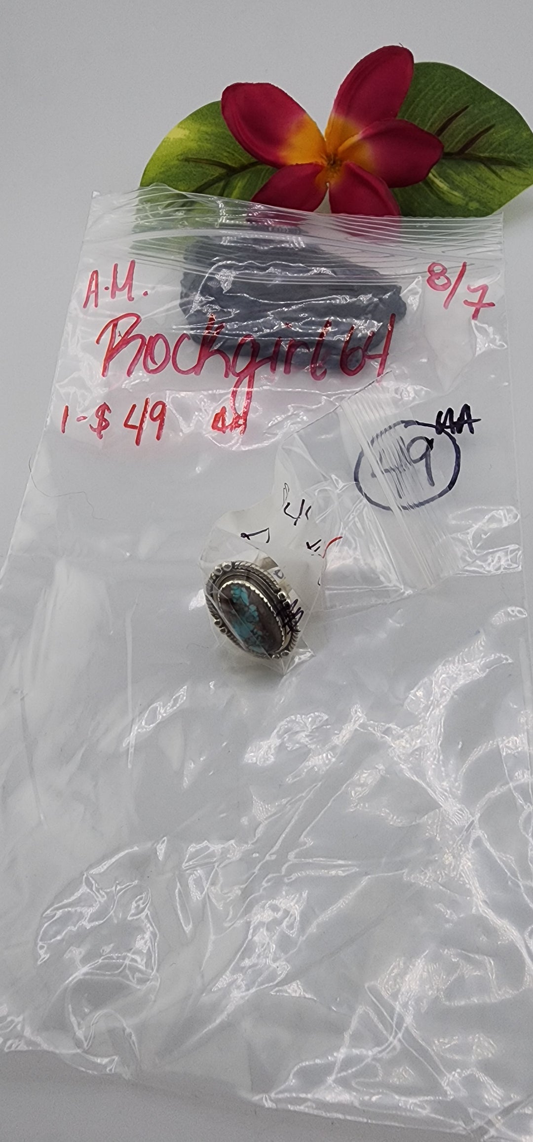 AM SHOW 48HR - RESERVED FOR: Rockgirl64 - 8/7/2025 FL tiktok Live Show - 1 Sterling Silver Items