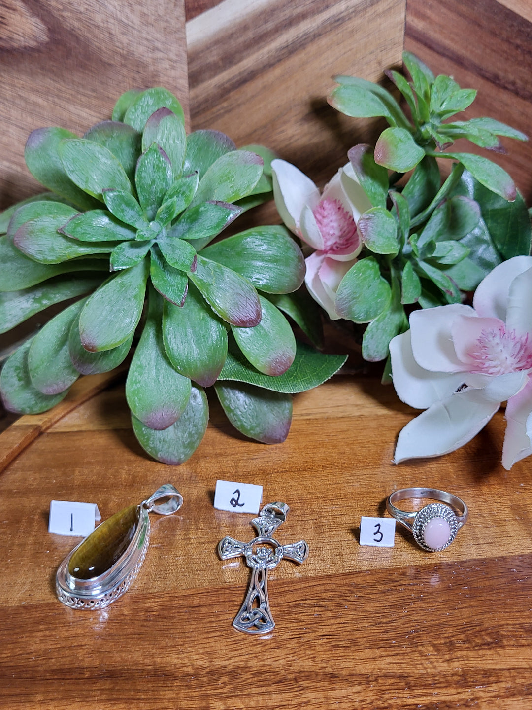RESERVED FOR: Robbie's World 8/9/24- 3 Sterling Silver Items