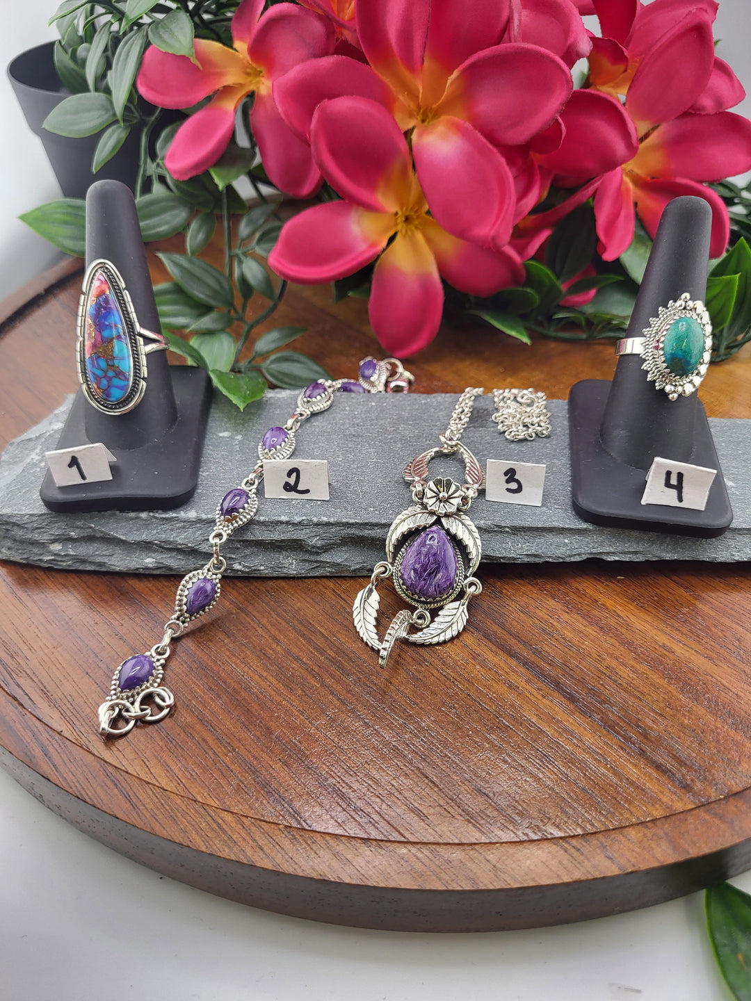 RESERVED FOR:  Bonnie Crockett Scha-10/18/2024 - 4 Sterling Silver Items