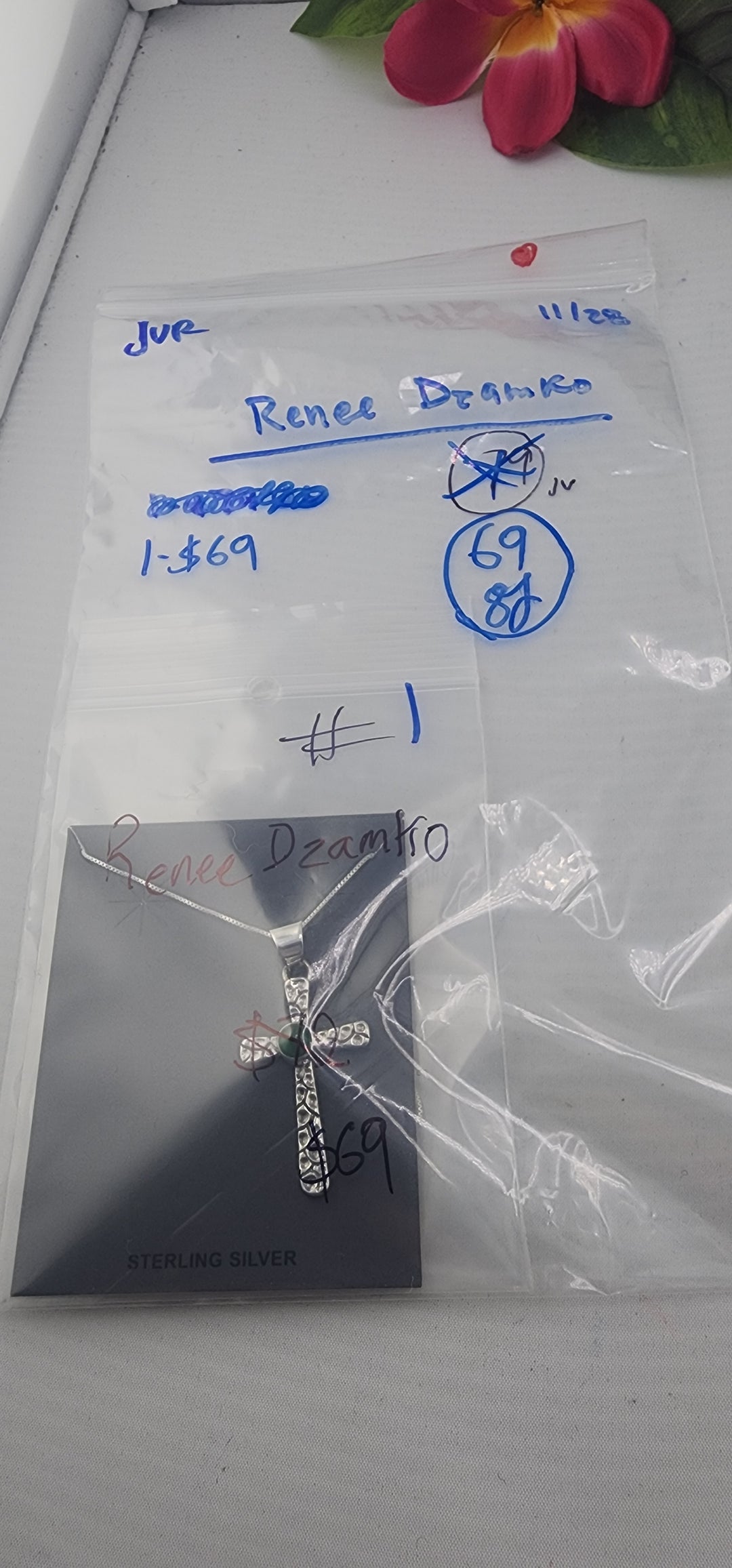 BF PM SHOW 48HR - RESERVED FOR:  Renee Dzamko- 11/28/2025 tiktok Live Show - 1 Sterling Silver Items