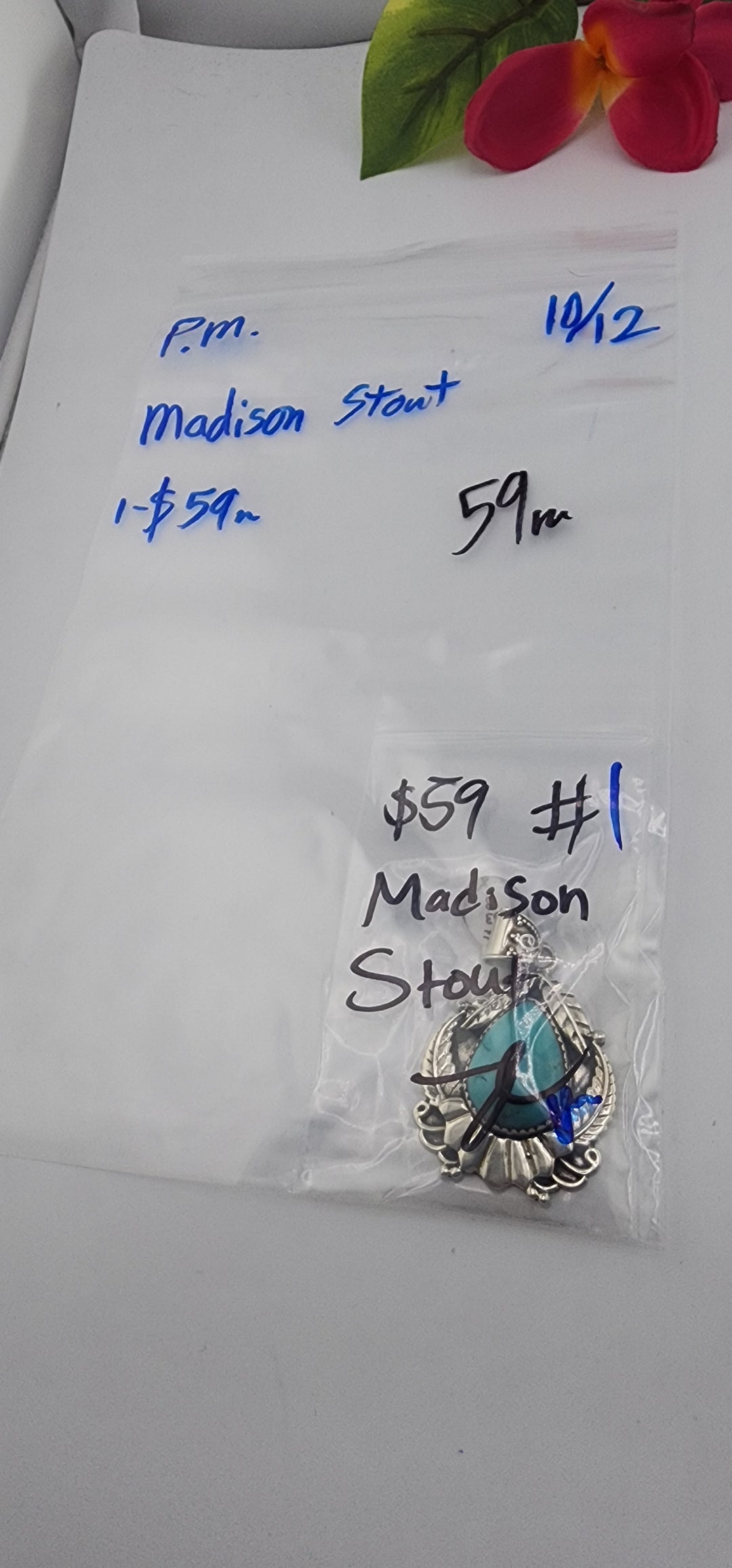 PM SHOW 48HR - RESERVED FOR: Madison Stout - 10/12/2025 FL tiktok Live Show - 1 Sterling Silver Items