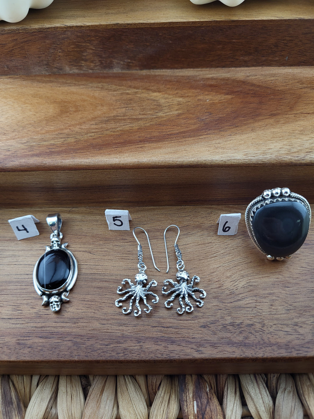 RESERVED FOR: Debbie - 10/02/2024 - 6 Sterling Silver Items
