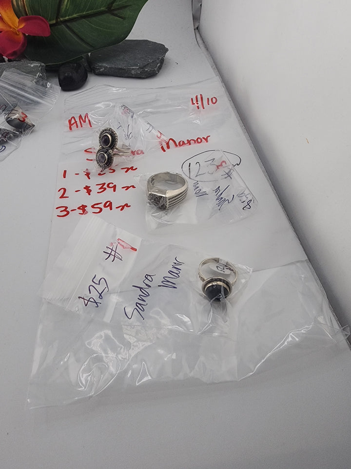 Sandra Manor - 4/10/26 - 3 925 Sterling Silver Items