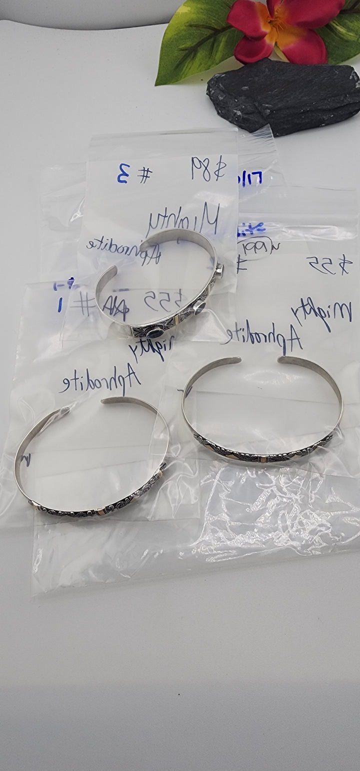 RESERVED FOR: Mighty Aphrodite- 5/17/2025 tiktok Live Show (48 hour) -3 Sterling Silver Items