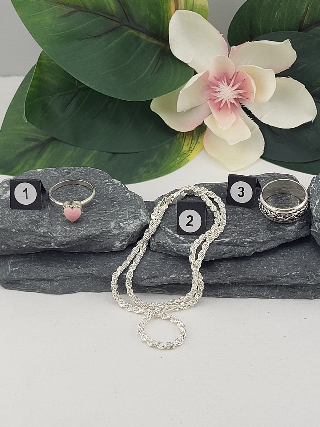 RESERVED FOR: casdenia -1/1/2025 - 3 Sterling Silver Items