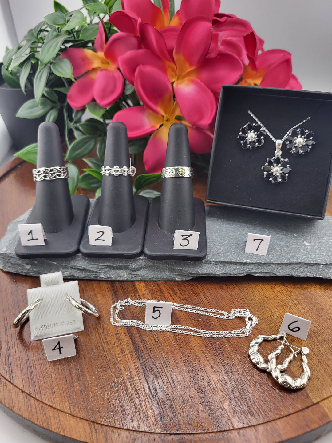 RESERVED FOR:  Elizaberries1 -10/24/2024 - 7 Sterling Silver Items