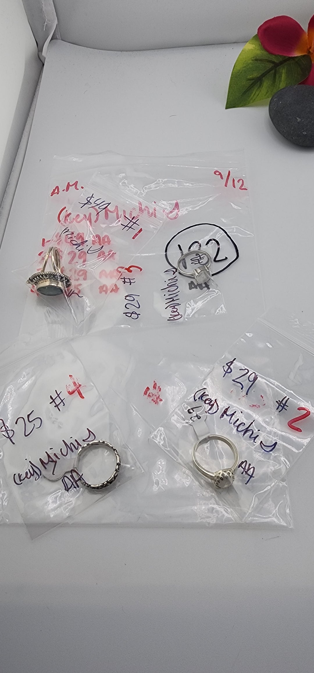 AM SHOW 48HR - RESERVED FOR: 🔑Michi🌙- 9/12/2025 FL tiktok Live Show - 4 Sterling Silver Items