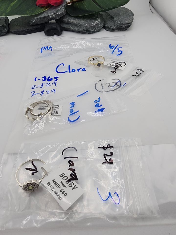 Clara - 6/5/26 PM - 3 925 Sterling Silver